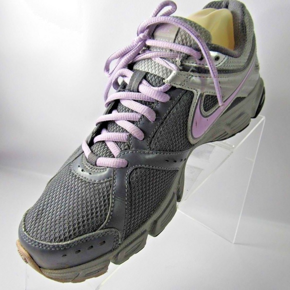 NIKE Downshifter Sz 10 Gray Sport Womens C1A C32 - Picture 2 of 8
